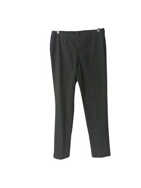 Style & Co 8 Petite Womens Stretch Dress Pant Gray Straight Leg Office Wear #I-8